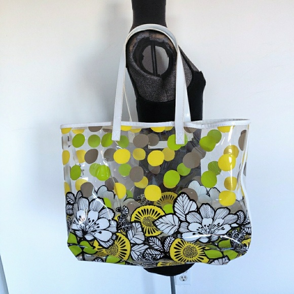 vera bradley clear beach bag